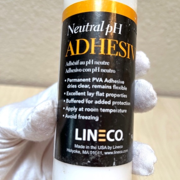 Adhesive. Neutral pH. Linco. 4 oz. NWT. NEW. Arts & Crafts & Bookbinding etc. - Picture 4 of 7